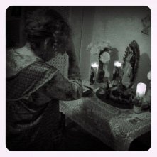 Un'immagine tratta dal film horror Il segnato