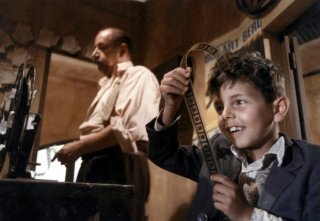 Nuovo cinema Paradiso: in scena Philippe Noiret e Salvatore Cascio
