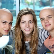 Braccialetti Rossi: Aurora Ruffino (Cris), Carmine Buschini (Leo) e Brando Pacitto (Vale) nella fiction