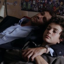 Braccialetti Rossi: Ignazio Oliva (padre Davide) e Mirko Trovato (Davide) nella fiction