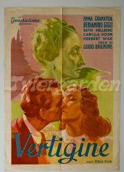 Vertigine: la locandina del film