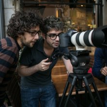 Amore oggi: i registi Giancarlo Fontana e Giuseppe G. Stasi Di Montesano sul set