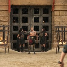 Hercules: La leggenda ha inizio, Kellan Lutz in una suggestiva scena del film