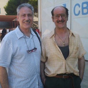 Arturo Alessandri con Toni Servillo sul set di E' stato il figlio