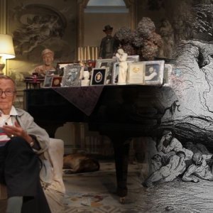 Il mistero di Dante: Franco Zeffirelli in una scena tratta dal documentario