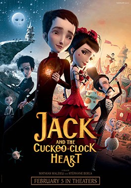 Jack and the Cuckoo-Clock Heart: la locandina del film