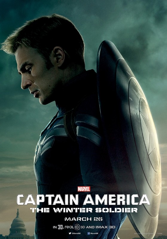 Captain America The Winter Soldier Il Character Poster Di Chris Evans 297886
