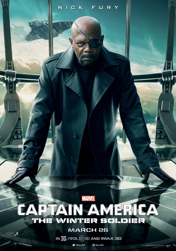 Captain America The Winter Soldier Il Character Poster Di Samuel L Jackson 297885