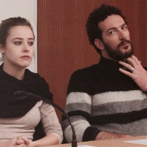 L'assalto: Camilla Semino Favro e Paolo Mazzarelli alla conferenza di presentazione della fiction a Milano