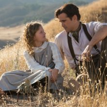 Saving Mr. Banks: Colin Farrell in una scena familiare del film con la piccola Annie Rose Buckley