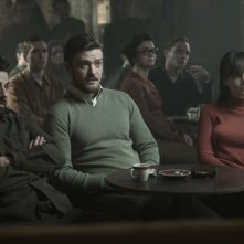 A proposito di Davis: Carey Mulligan con Oscar Isaac e Justin Timberlake in una scena