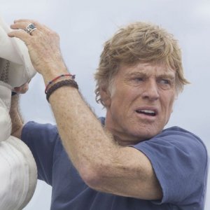 All Is Lost: Robert Redford in un bel primo piano tratto dal film