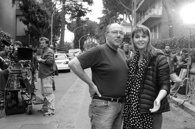 Sotto una buona stella: Paola Cortellesi e Carlo Verdone sul set