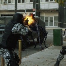 Spiders 3D: l'Esercito in difesa della città di New York dai ragni giganti alieni