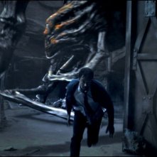 Spiders 3D: una scena del fantasy horror sui ragni giganti