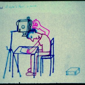 Is the Man Who Is Tall Happy?: una scena del film