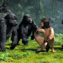 Tarzan: un'immagine dello spettacolare film d'animazione in 3D