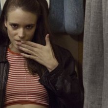 The Nymphomaniac - Part 1: Stacy Martin in una'ammiccante scena del film