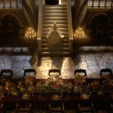 La bella e la bestia: la bellissima Lea Seydoux in un'immagine dall'alto