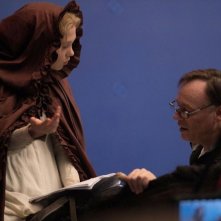 La bella e la bestia: la bellissima Lea Seydouxsul set con il regista Christophe Gans