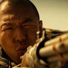 No Man's Land: Bo Huang in un primo piano tratto dal film d'azione