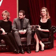 Project Runway Italia - Eva Herzigova con Alberta Ferretti e Tomaso Trussardi
