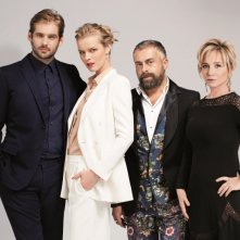 Project Runway Italia - Eva Herzigova con Ildo Damiano, Alberta Ferretti e Tomaso Trussardi