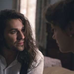 Il violinista del diavolo: David Garrett e Andrea Deck in una scena del film