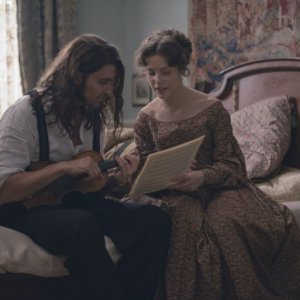 Il violinista del diavolo: David Garrett insieme ad Andrea Deck in una scena del film