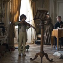 Il violinista del diavolo: Makhare Alexander Ninidze nei panni di Achille Paganini in una scena del film