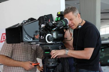 Maldamore: Angelo Longoni, regista del film, sul set