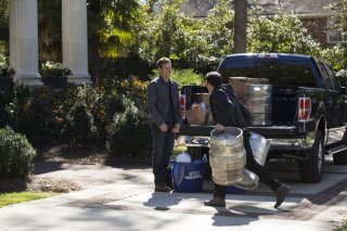 The Vampire Diaries: Zach Roerig e Michael Trevino nell'episodio The Devil Inside