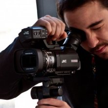 Ancora cinque minuti: il regista Lucio Laugelli con la sua macchina da presa