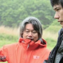 Homeland: Kenichi Matsuyama sul set del film col regista Nao Kubota