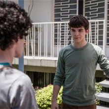 The Way He Looks: Ghilherme Lobo con Fabio Audi (di spalle) in una scena