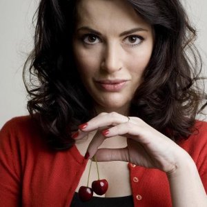 Nigella Lawson, una immagine della cuoca televisiva britannica