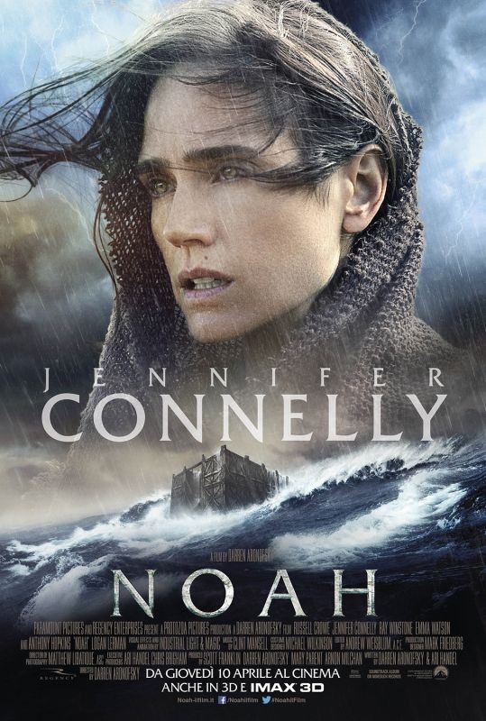 Noah Il Character Poster Italiano Con Jennifer Connelly 299161