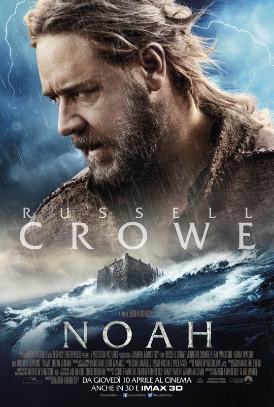 Noah Il Character Poster Italiano Con Russell Crowe 299160