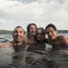 Noi 4: Fabrizio Gifuni, Ksenija Rappoport, Lucrezia Guidone e Francesco Bracci in una foto promozionale