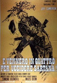 Locandina di ...e vennero in quattro per uccidere Sartana!