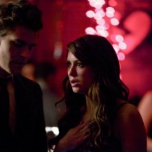 The Vampire Diaries: Paul Wesley e Nina Dobrev in una scena dell'episodio Total Eclipse of the Heart