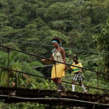 Chocò: Karent Hinestroza in una scena del film con la sua bambina