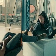 Jonathan Groff e Russell Tovey in Looking for $220/Hour, quarto episodio di Looking, prima stagione