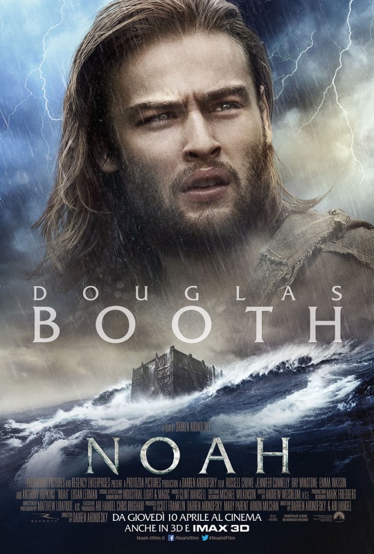 Noah Il Character Poster Italiano Con Douglas Booth 299441