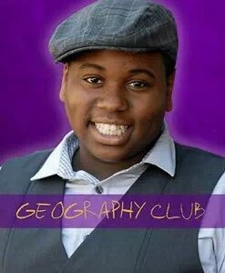 Alex Newell in una foto promozionale di Geography Club.