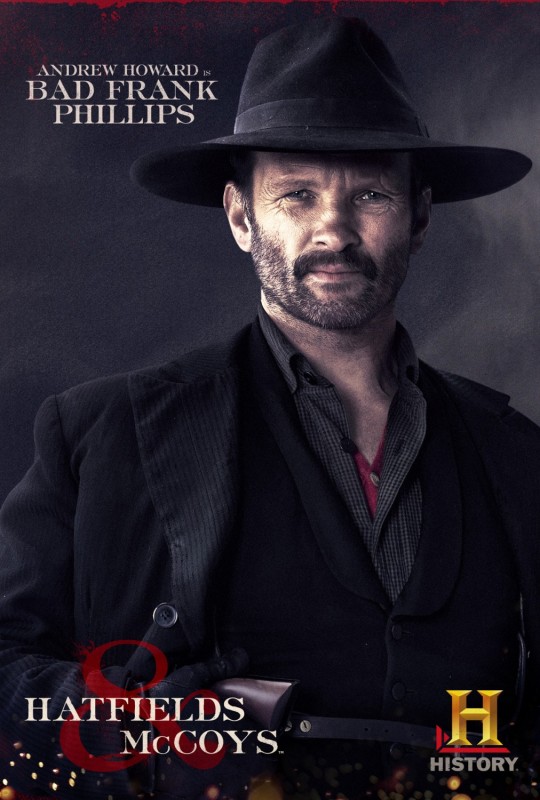 Andrew Howard In Hatfields Mccoys Character Poster 299522