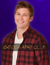 Justin Deeley in una foto promozionale di Geography Club.