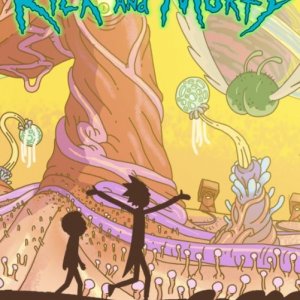 La locandina di Rick and Morty