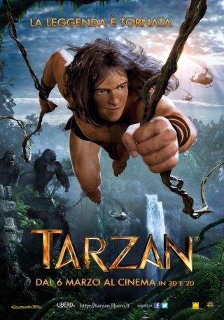Tarzan: il poster italiano
