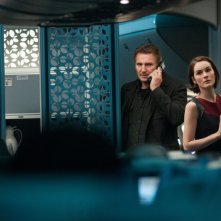 Non-Stop: Liam Neeson in una immagine del film